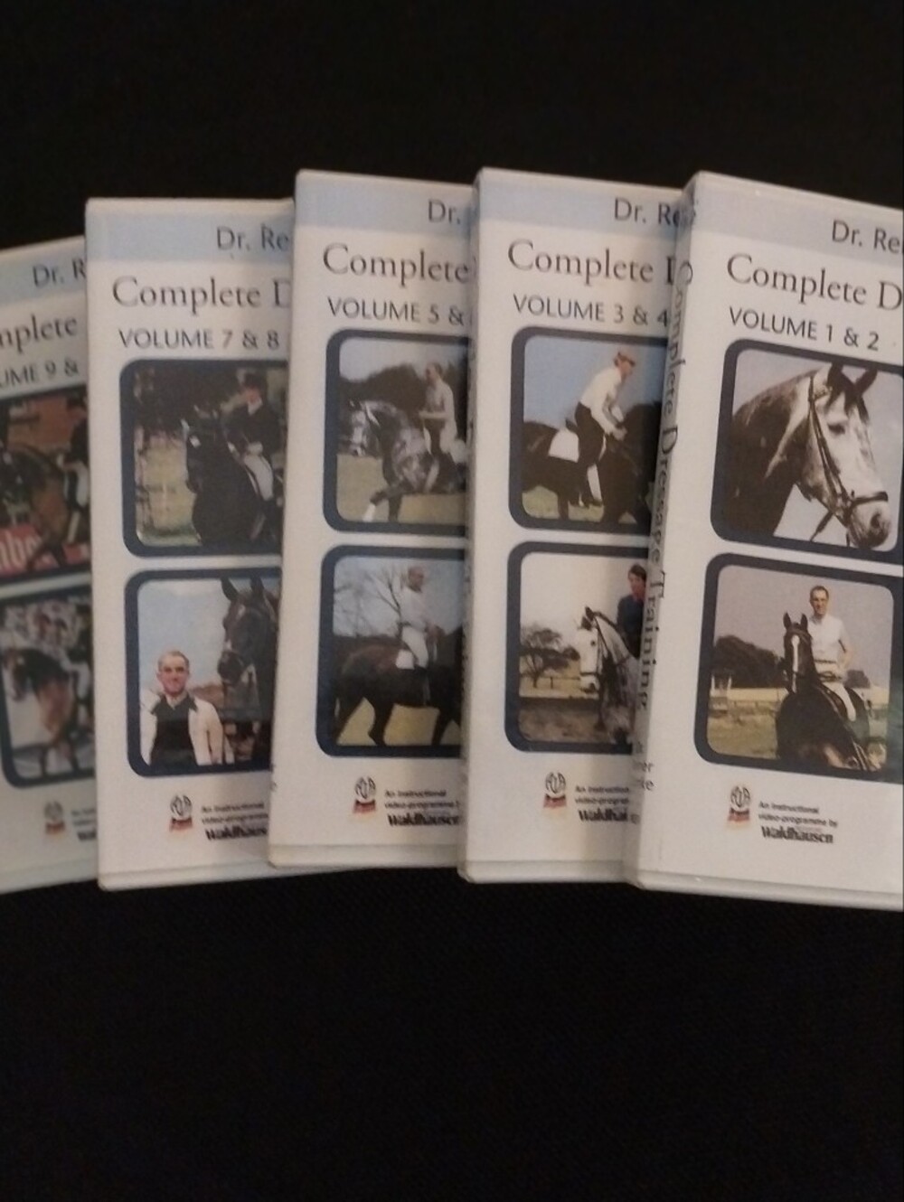 COMPLETE DRESSAGE TRAINING by DR. REINER KLIMKE 10 VOLUME 5 DVD SET